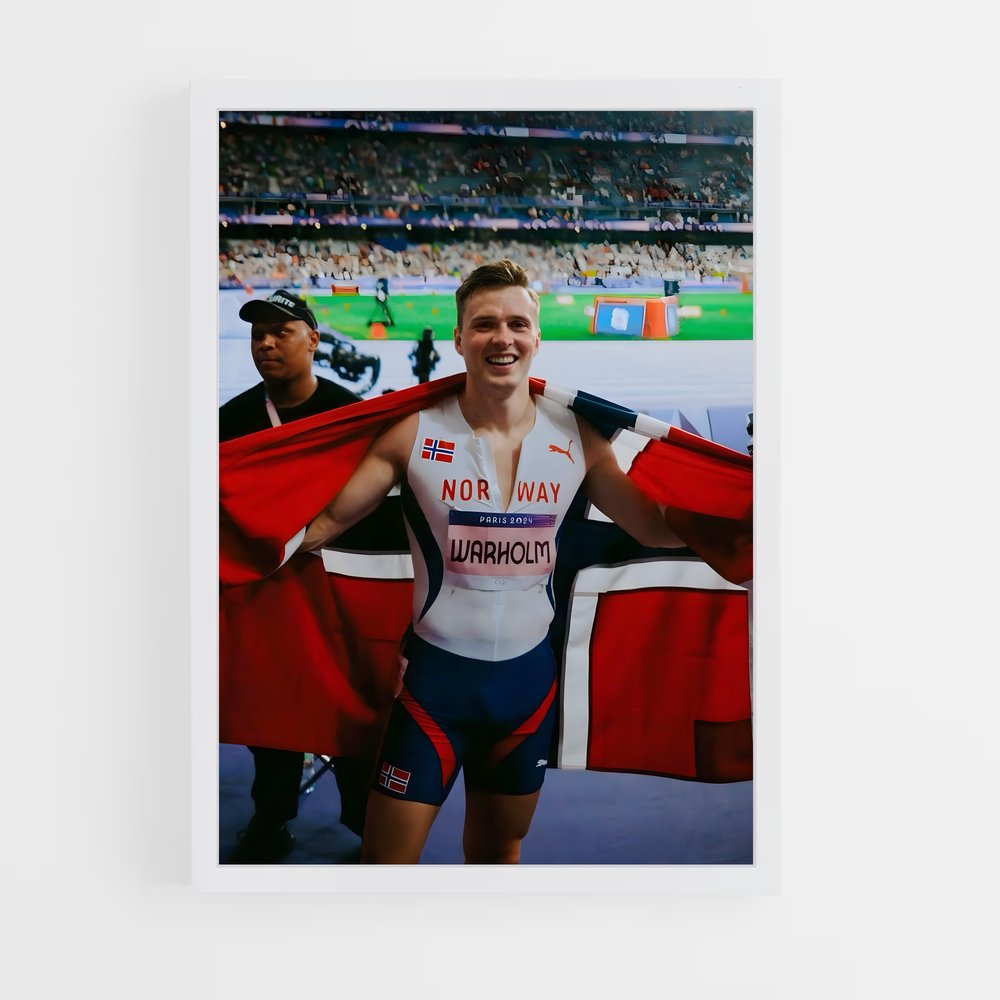 Poster Super Karsten – affiche Athlétisme (vue 3)